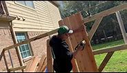 How to build a wood fence gate(the right way 2019)