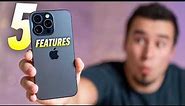 iPhone 15 Pro Max - Top 5 Features!