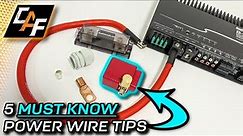 How to Install a Car Amp