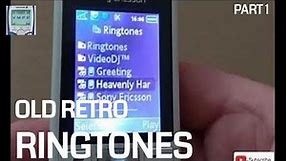 Ringtones of Vintage, Old Classic Mobile Phones of the 90s/00s