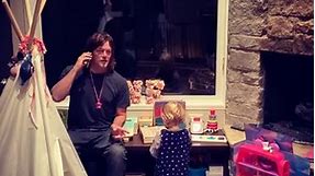 Watch Norman Reedus Help His and Diane Kruger's Daughter With Her ABCs in Rare Family Video