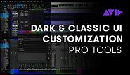 Pro Tools Dark and Classic Theme UI Customization