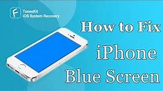 How to Fix iPhone Blue Screen