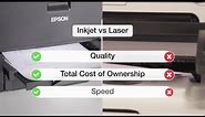 Epson Inkjet Printers vs Laser Printers