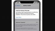 Apple will fix battery health issues in iPhone 11 models with next iOS update