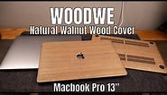 WoodWe Real Walnut Wood Macbook Pro Case