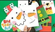 Super Simple Snowman Card DIY - 5 minute card making ideas for Christmas