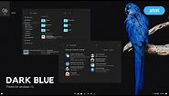 Best Dark Blue Theme for Windows 10 2021