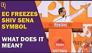 Why Election Commission froze Shiv Sena symbol? What Next for Uddhav & Shinde? Explained in 90 secs!