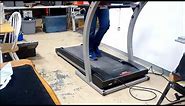 Lot 99: iFit.com Pro-Form Treadmill Model 730CS, Fold-Up Space Saver Design, Powers On
