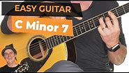 How to Play C Minor 7 on Guitar [Cm7]... easy