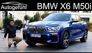 all-new BMW X6 M50i FULL REVIEW - Autogefühl