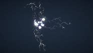 Lightning flash propagation: spheres - Download Free 3D model by Advanced Visualization Lab - Indiana University (@AVL)