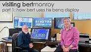 Visit with Bert Monroy | Part 1 Bert Creative Setup & BenQ Displays