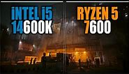 i5 14600K vs 7600 Benchmarks - Tested in 15 Games and Applications