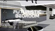 FUTURISTIC BEDROOM DESIGN - BEDROOM MAKEOVER TOUR - CREATIVE & FUNCTIONAL