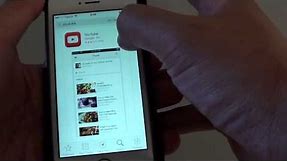 iPhone 5S: How to Play YouTube Video