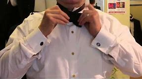 DIY: How to tie a tuxedo bow tie