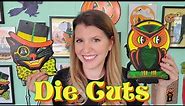 VINTAGE HALLOWEEN DECORATIONS! Cool Paper Die Cuts [Review & Unboxing]