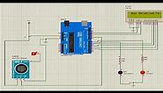 How to simulate the Gas sensor MQ-2 in proteus using arduino