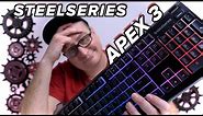 SteelSeries APEX 3 Gaming Keyboard Review