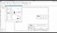 Creating a Drawing Template in NX