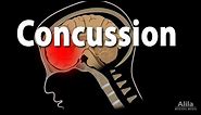 Concussion: Pathophysiology, Causes, Symptoms and Treatment, Animation