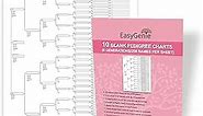 10 Blank Pedigree Charts for Genealogists (8 generations/256 names per form) by EasyGenie