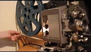 Bell & Howell 16mm Projector Operation