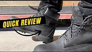 Black Timberland Men's 6-Inch Premium Waterproof Boot- Quick Review + On Foot Demo