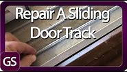 Home Vlog Day 66 How To Repair A Sliding Door Track