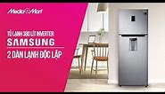 Tủ lạnh 380 lít Samsung Inverter: 2 dàn lạnh độc lập (RT38K5982SLSV) - Điện máy MediaMart