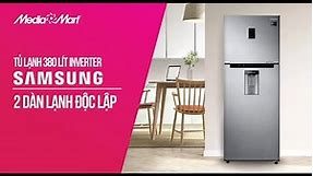 Tủ lạnh 380 lít Samsung Inverter: 2 dàn lạnh độc lập (RT38K5982SLSV) - Điện máy MediaMart