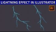 Lightning Effect in Illustrator