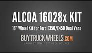 16" Alcoa Ford E350 & E450 Dual Aluminum Wheels