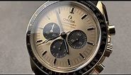 Omega Speedmaster Moonwatch Moonshine Gold 310.62.42.50.99.001 Omega Watch Review