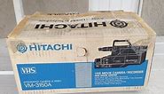 1987 Hitachi VM 3150A VHS movie. Unpacking, repair and my review!