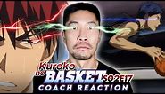 Coach Reacts to Kuroko No Basket | S2 E17 - THE ZONE