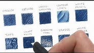 10 Coloring Techniques to create texture with colored pencils