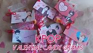 DIY K-POP Valentine's Day Candy Grams❤