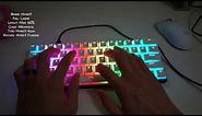Unboxing HyperX Alloy Origins 60% Aqua Switch Tactile Mechanical Gaming Keyboard