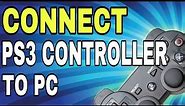 How to Connect a PS3 Controller to PC (Windows 11 Wired/Wirelessly) - 2022