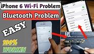 iPhone 6 Wifi Not Working Solution || Fix Low & weak wifi bluetooth iphone 6 ios