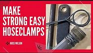 DIY Hose Clamps for pipe, hoses, hammer handles, endless