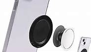 Magnetic Phone Ring Holder for PopSocket Kickstand for iPhone 12 13 14 15 Series Compatible with MagSafe Removable Phone Grip Stand
