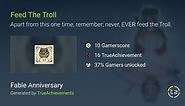 Feed The Troll achievement in Fable Anniversary