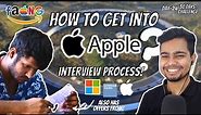 How to get into Apple? 🔥😱 | Decoding the Apple Interview Process 🔥😱 | Apple Software Interview