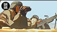 Animated short film about soldiers in Afghanistan | "R.A.S" - by Lucas Durkheim