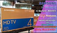 SAMSUNG 32" HD LED TV || 4 SERIES | N4003 || Unboxing and Review 🔥 🔥 🔥