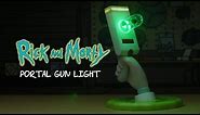 Rick and Morty Portal Gun Tabletop or Wall Light | Paladone